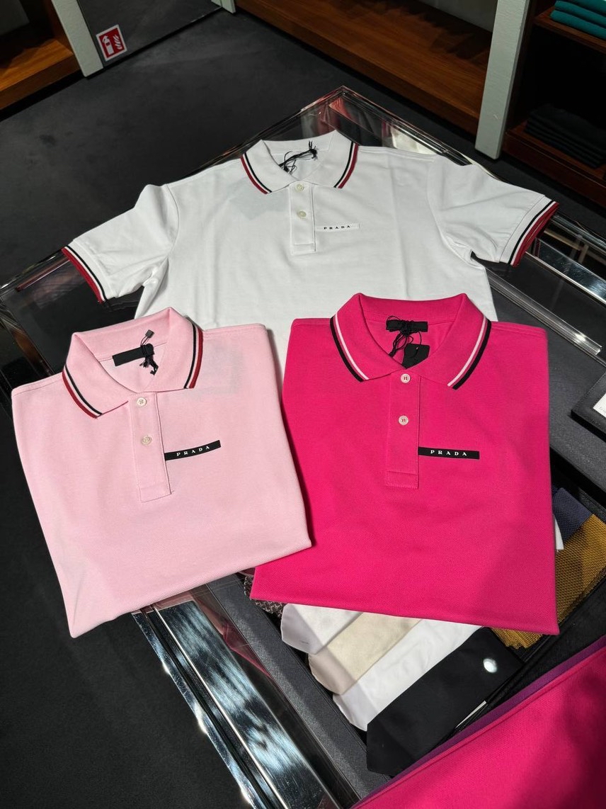 PRADA T-shirt and Polo front view - Men's luxury Clothes