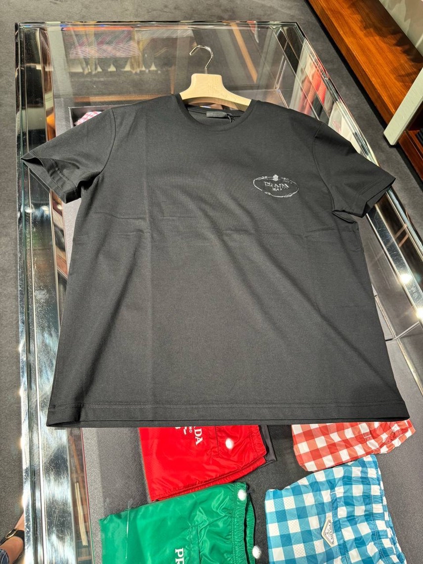 PRADA T-shirt and Polo front view - Men's luxury Clothes