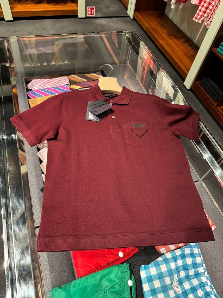 PRADA T-shirt and Polo front view - Men's luxury Clothes