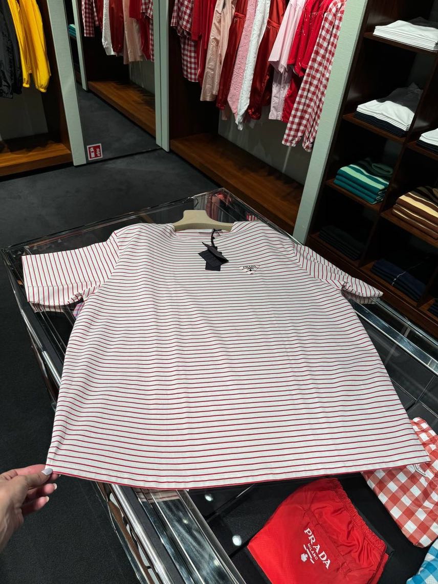 PRADA T-shirt and Polo front view - Men's luxury Clothes