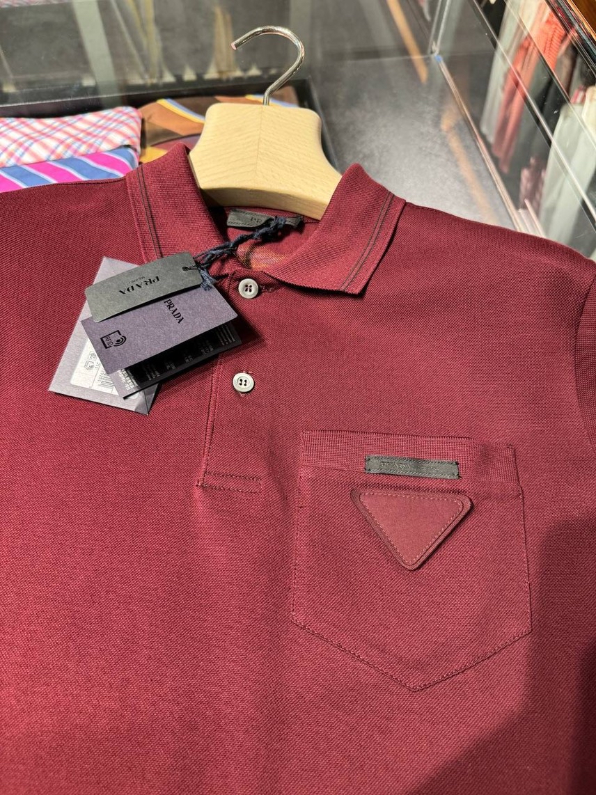 PRADA T-shirt and Polo side view - Men's luxury Clothes