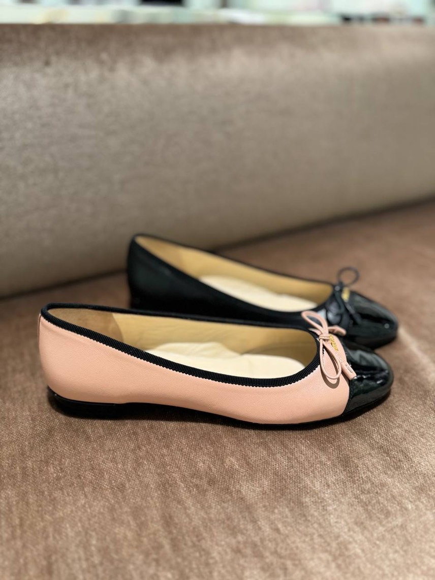PRADA Ballerinas side view - Women's luxury Shoes
