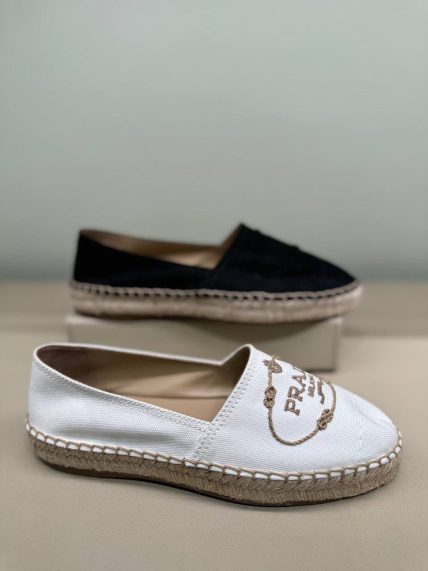 PRADA Espadrilles side view - Women's luxury Shoes
