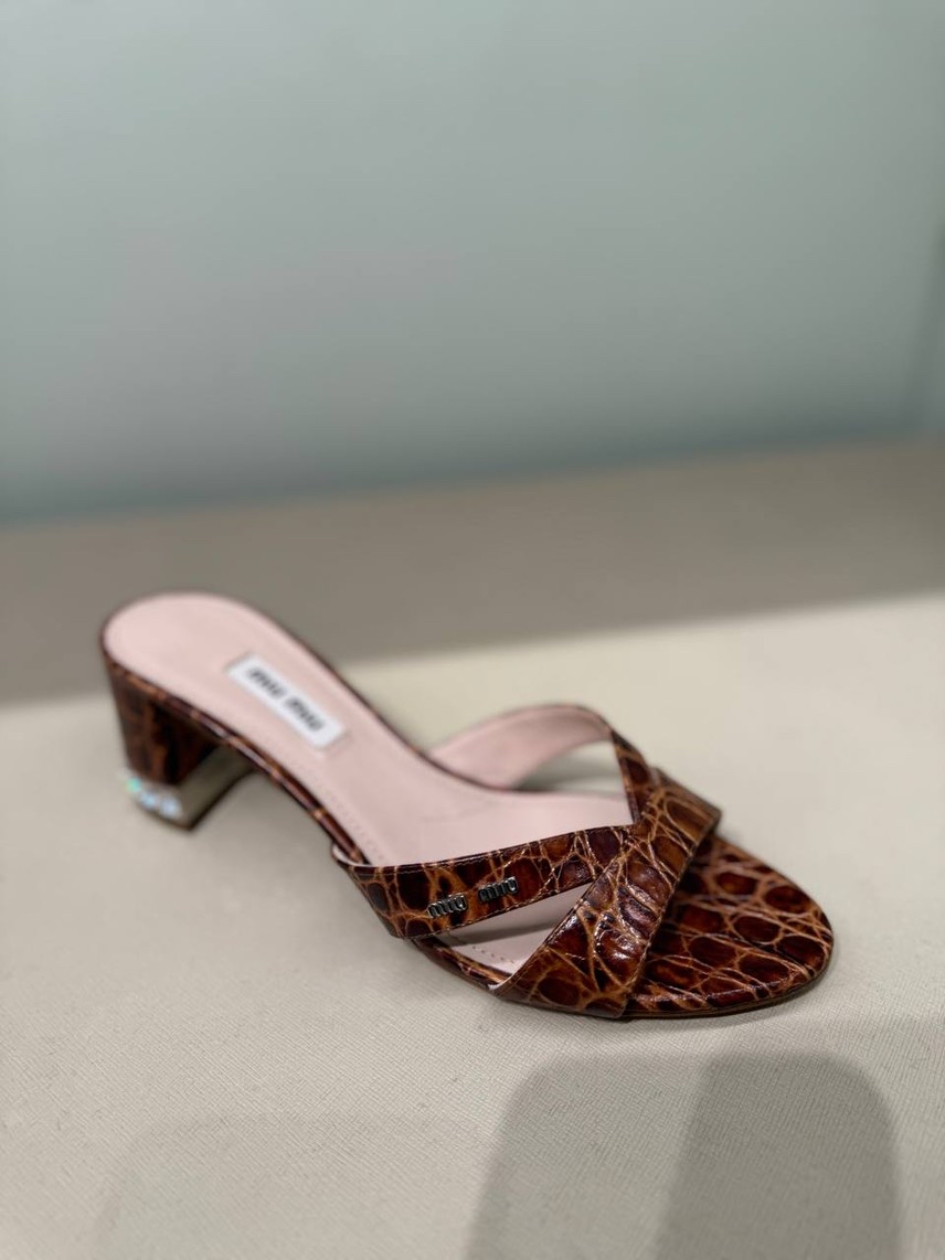 MIU MIU Sandals front view - Women's luxury Shoes