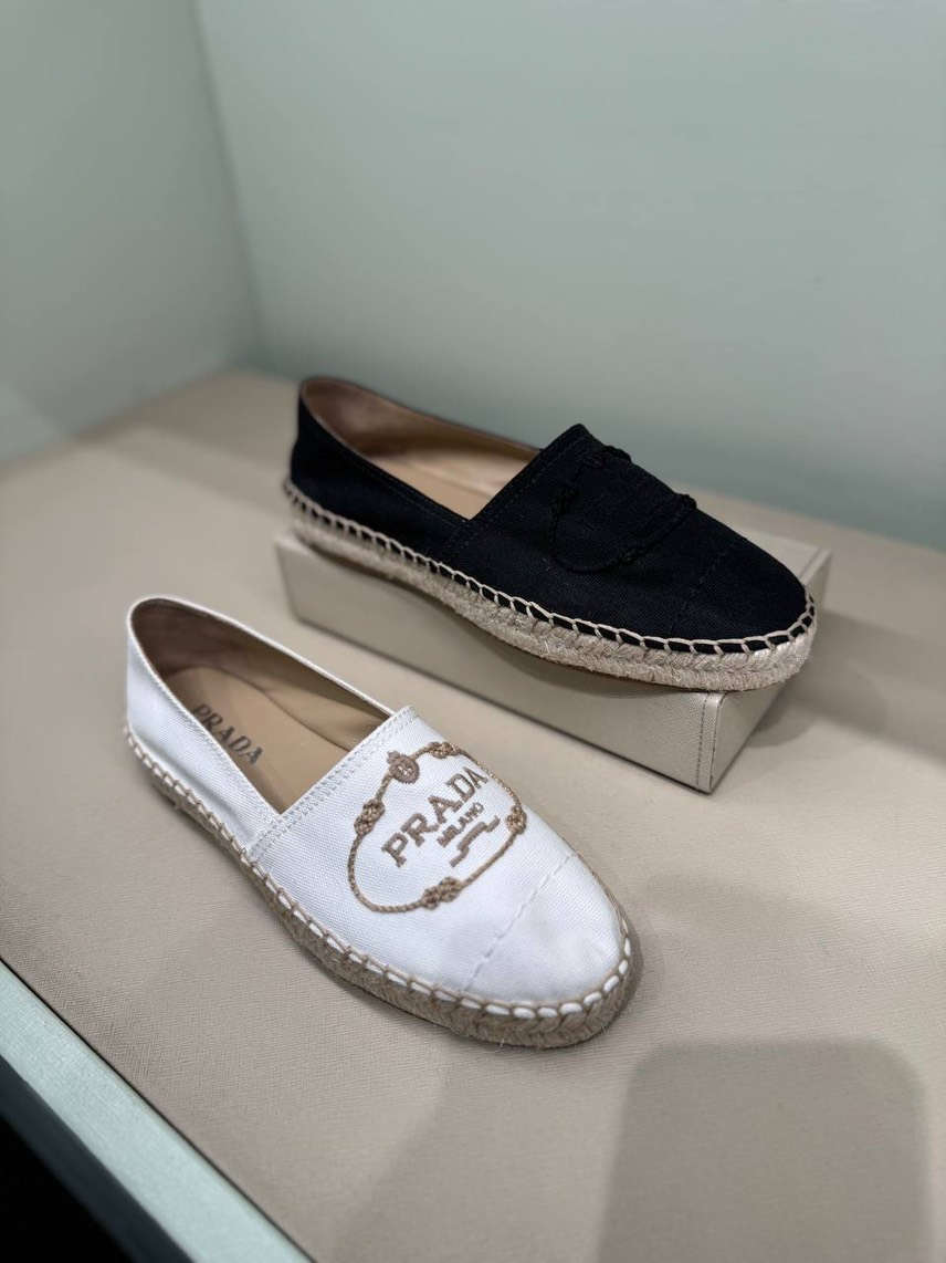 PRADA Espadrilles front view - Women's luxury Shoes
