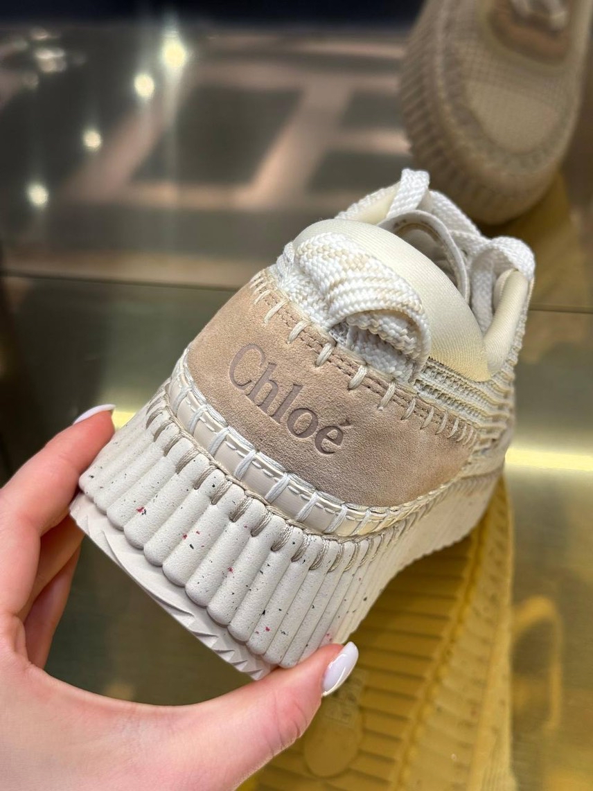 CHLOE Sneakers side view - Women's luxury Shoes