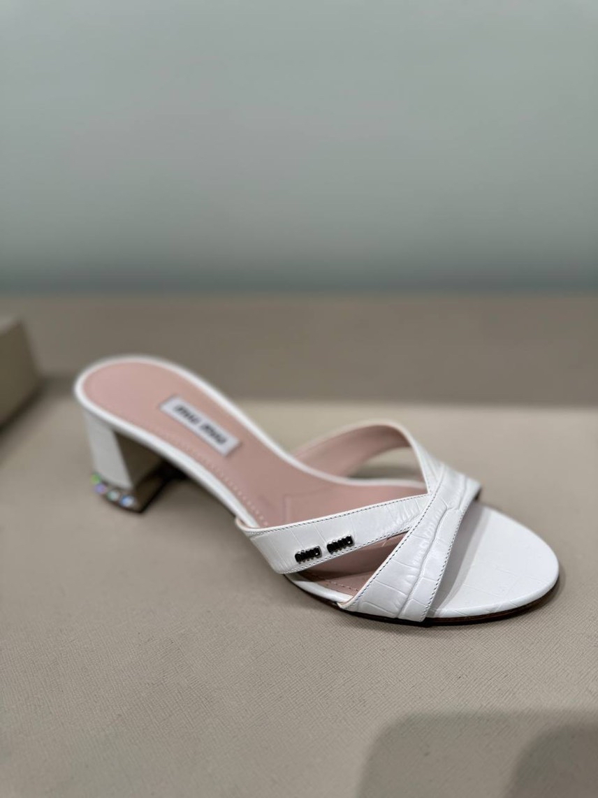 MIU MIU Sandals front view - Women's luxury Shoes