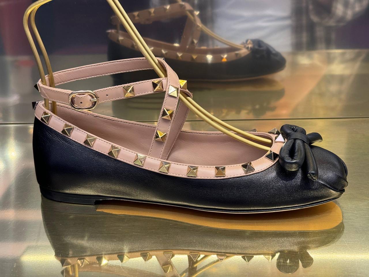 VALENTINO GARAVANI Ballerinas front view - Women's luxury Shoes