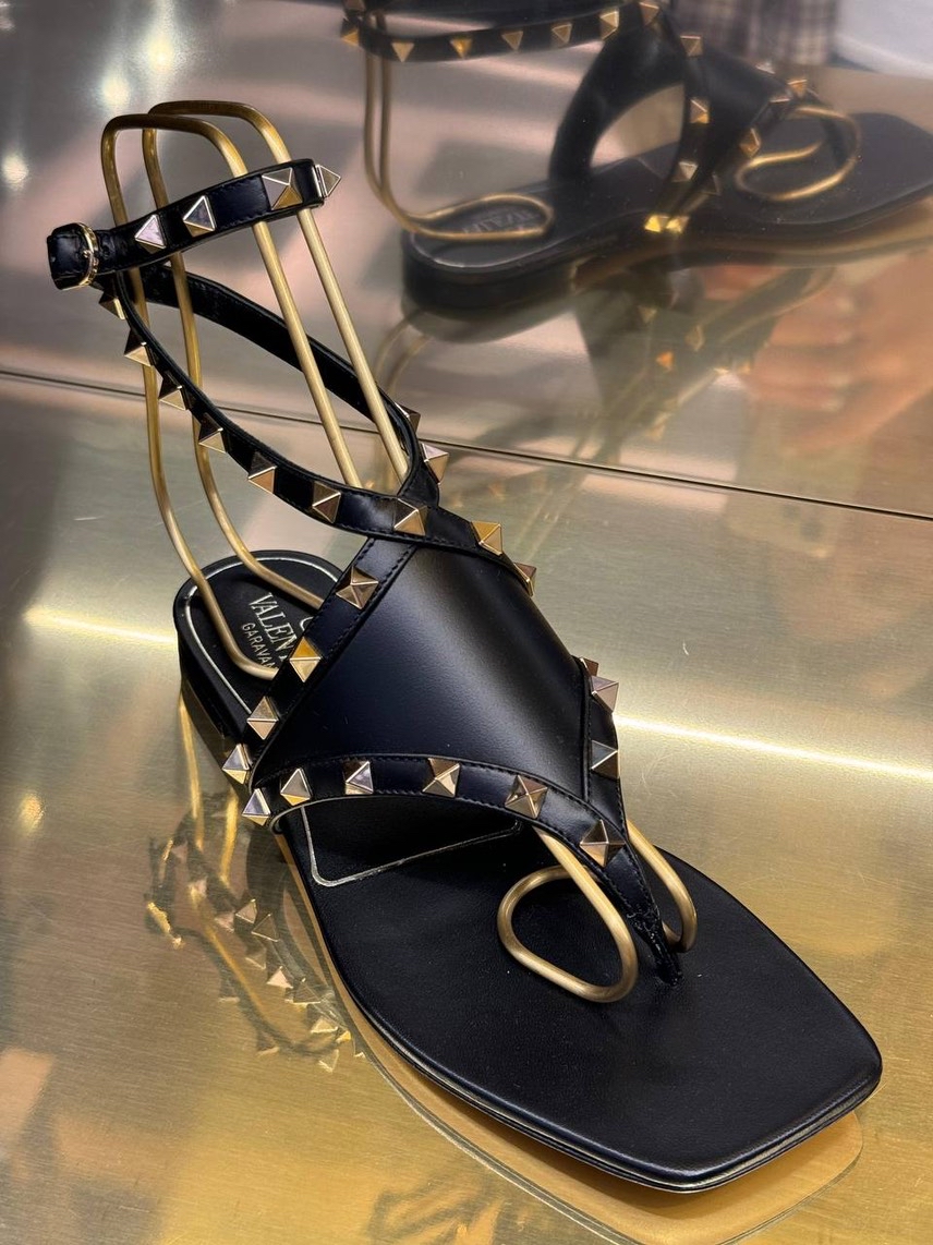 VALENTINO GARAVANI Sandals side view - Women's luxury Shoes