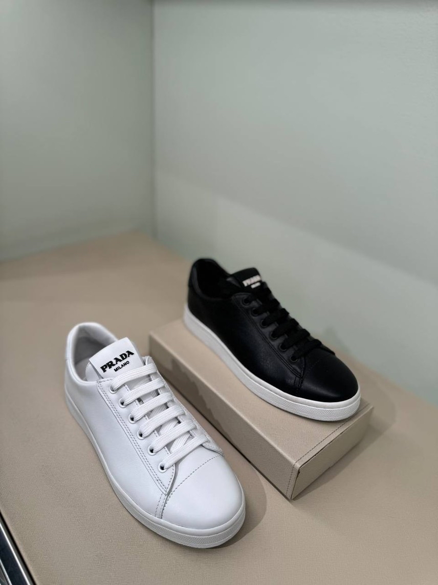 PRADA Sneakers side view - Women's luxury Shoes