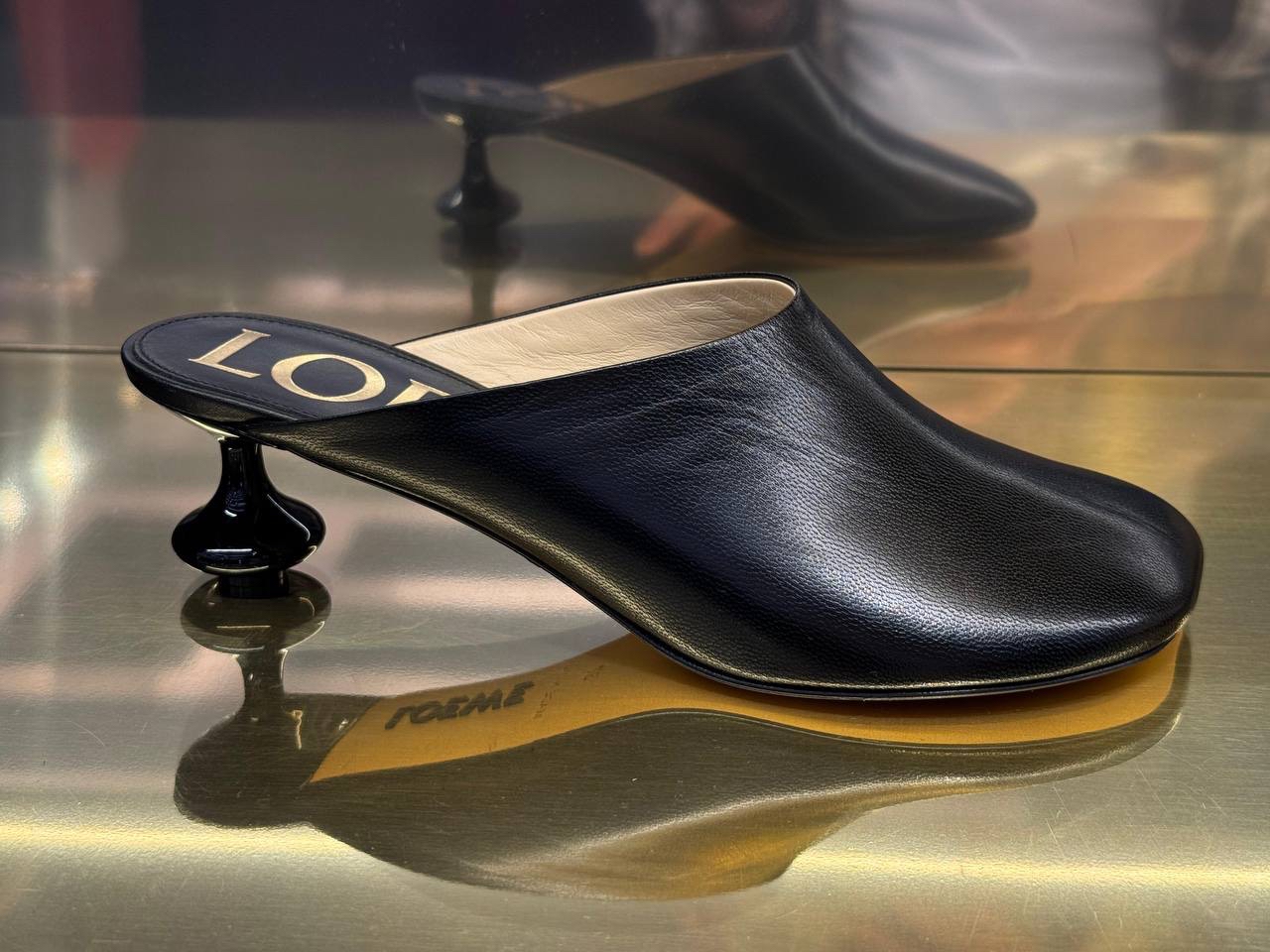 LOEWE Mules side view - Women's luxury Shoes