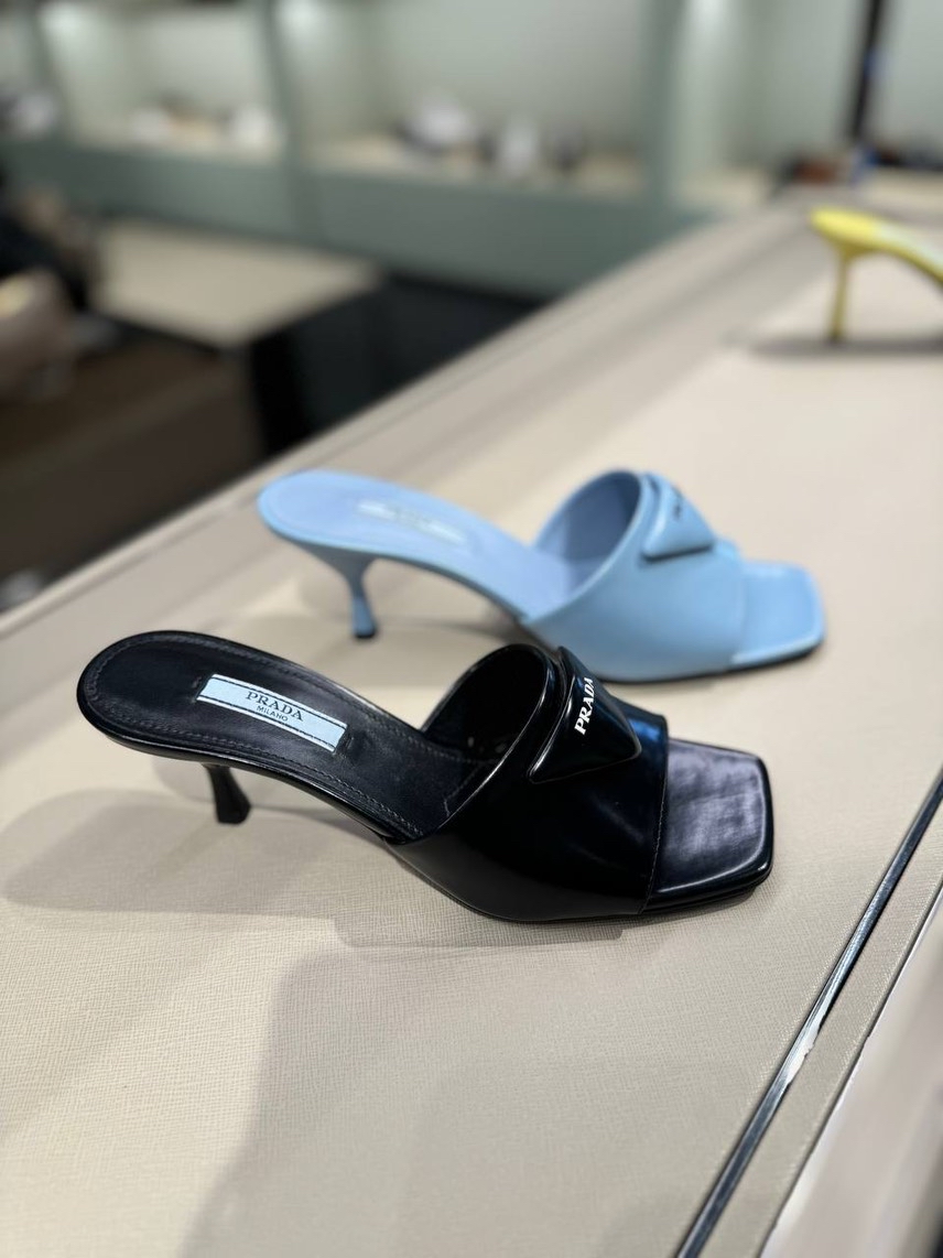 PRADA Sandals side view - Women's luxury Shoes