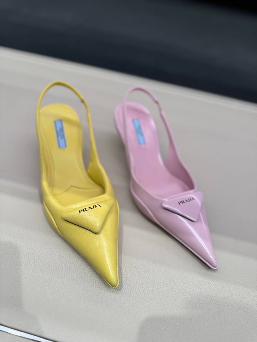 PRADA Sandals side view - Women's luxury Shoes