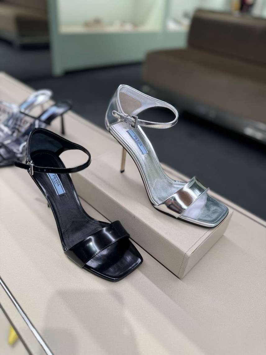 PRADA Sandals side view - Women's luxury Shoes