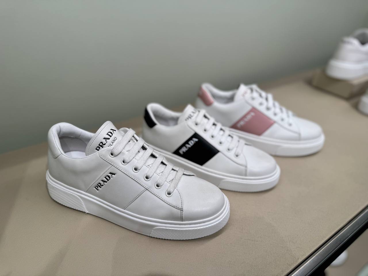 PRADA Sneakers front view - Women's luxury Shoes
