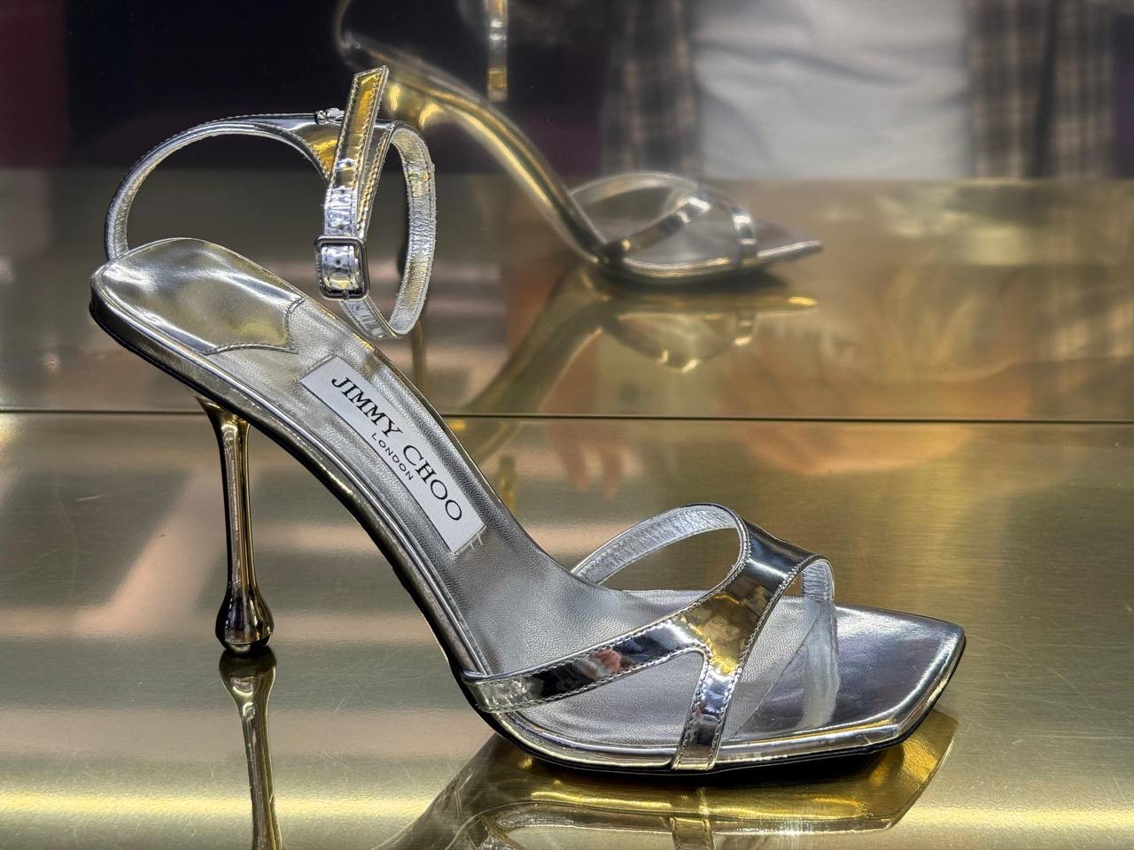 JIMMY CHOO Sandals side view - Women's luxury Shoes