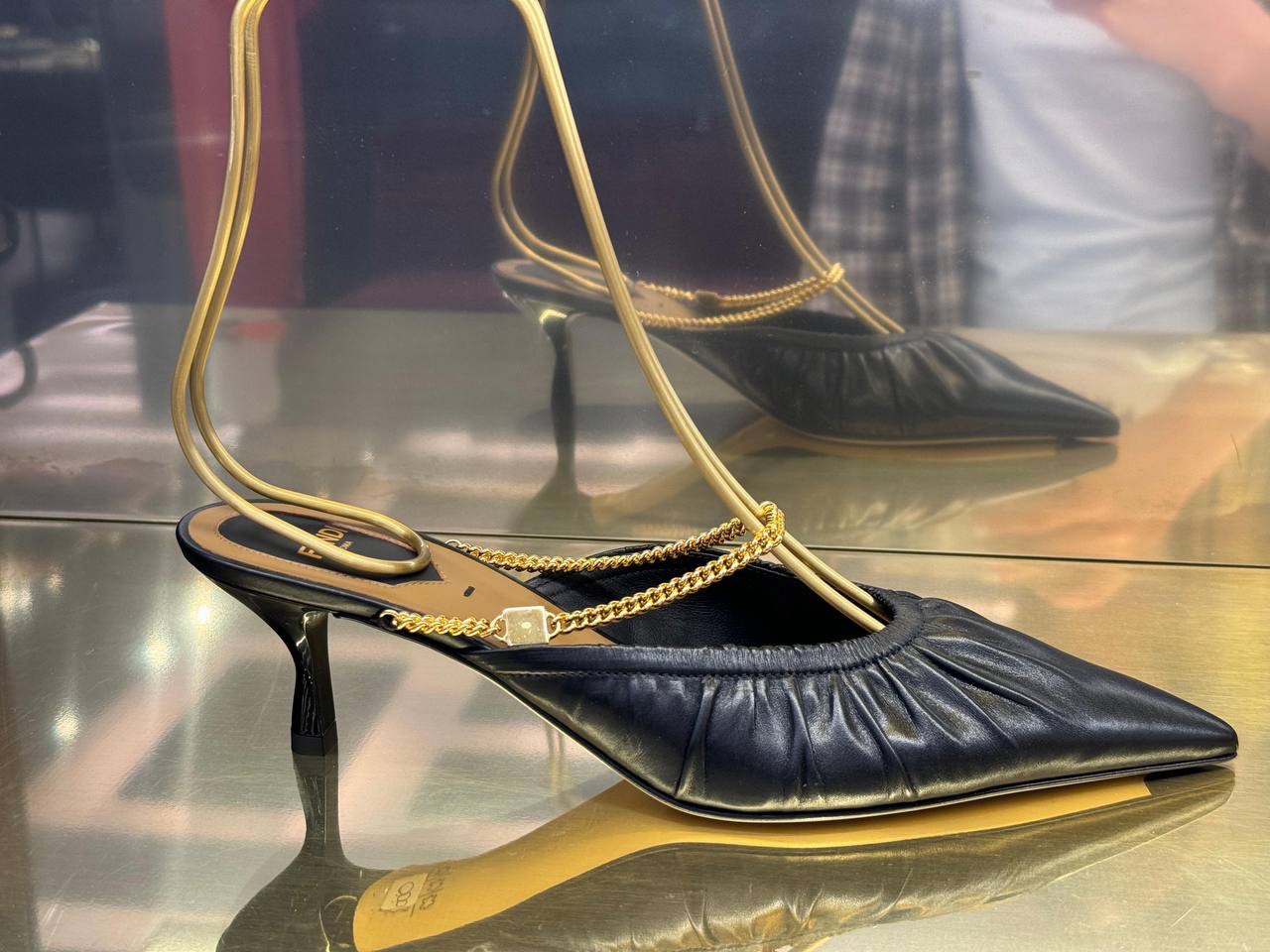 FENDI Sandals front view - Women's luxury Shoes