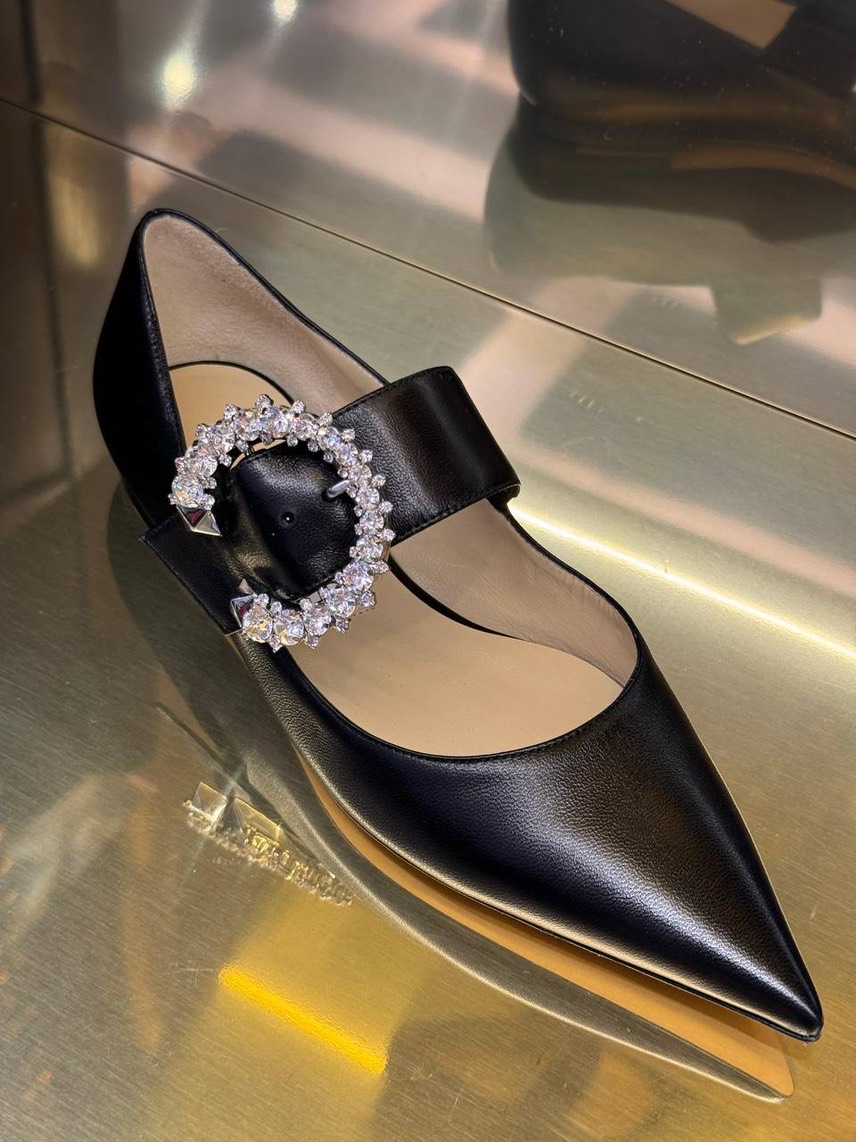 JIMMY CHOO Ballerinas side view - Women's luxury Shoes