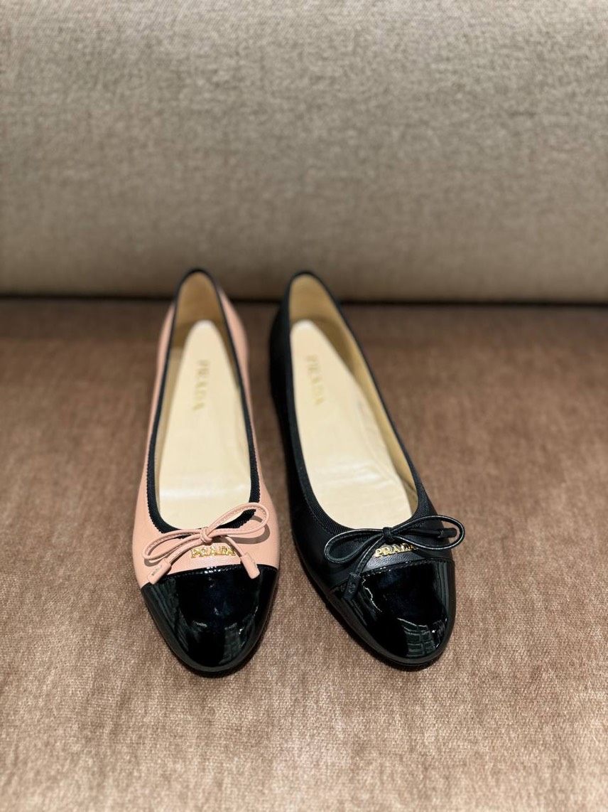 PRADA Ballerinas side view - Women's luxury Shoes