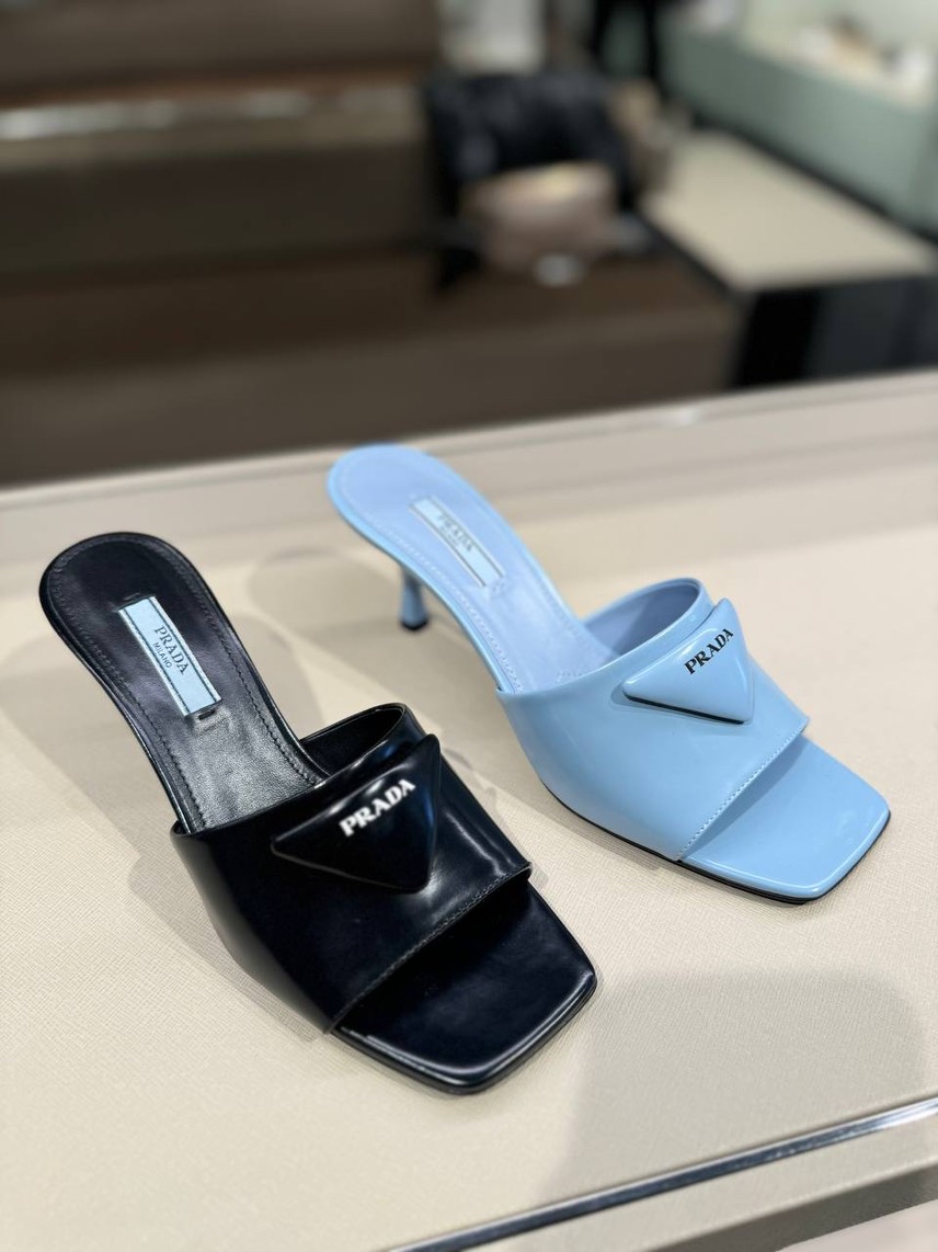 PRADA Sandals front view - Women's luxury Shoes