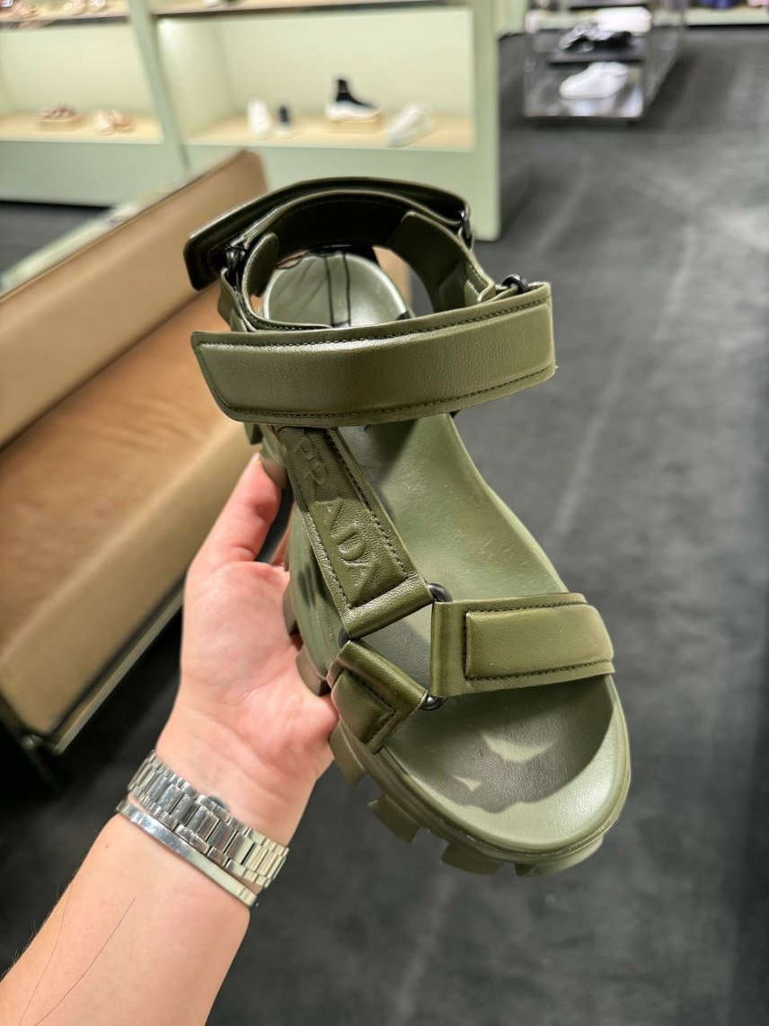 PRADA Sneakers side view - Women's luxury Shoes