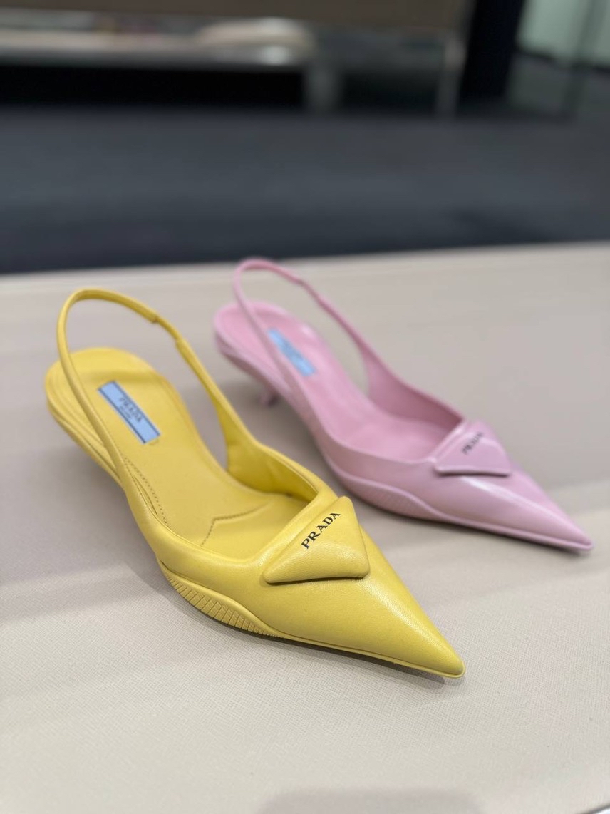 PRADA Sandals front view - Women's luxury Shoes