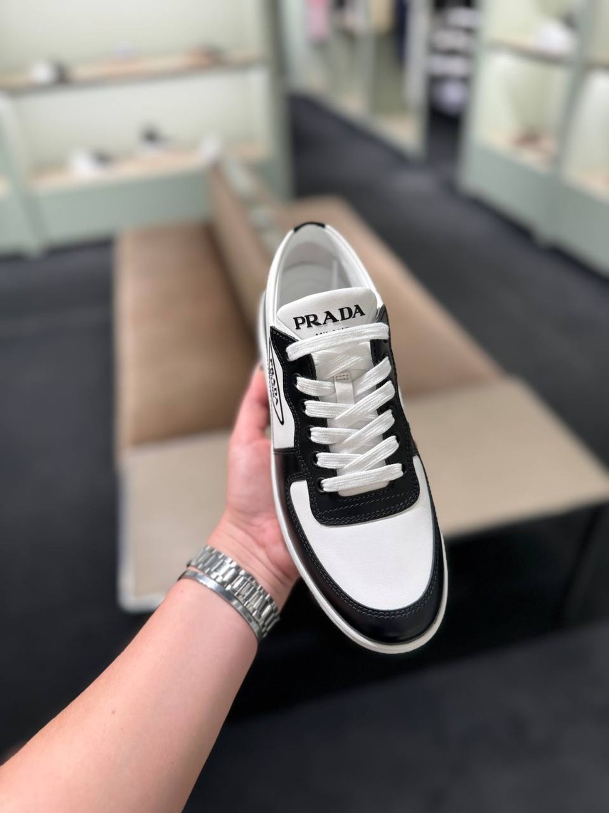 PRADA Sneakers side view - Women's luxury Shoes