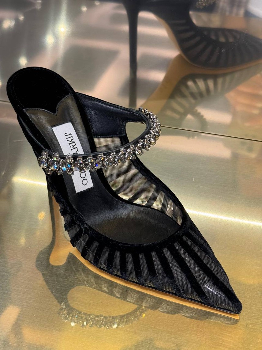 JIMMY CHOO Sandals side view - Women's luxury Shoes