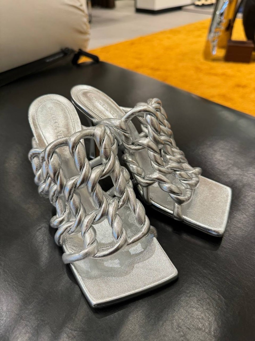BOTTEGA VENETA Sandals front view - Women's luxury Shoes