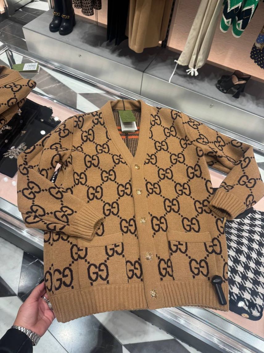 GUCCI Cardigans front view - Women's luxury Clothes