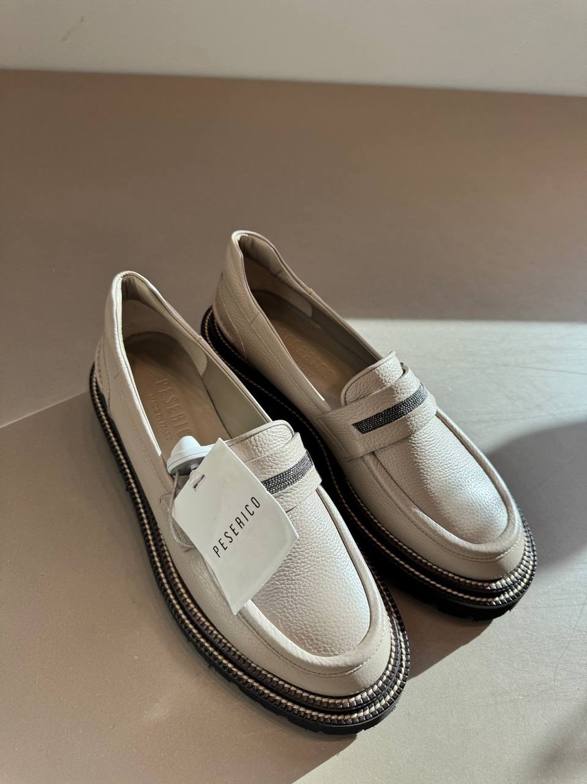 PESERICO Loafers side view - Women's luxury Shoes