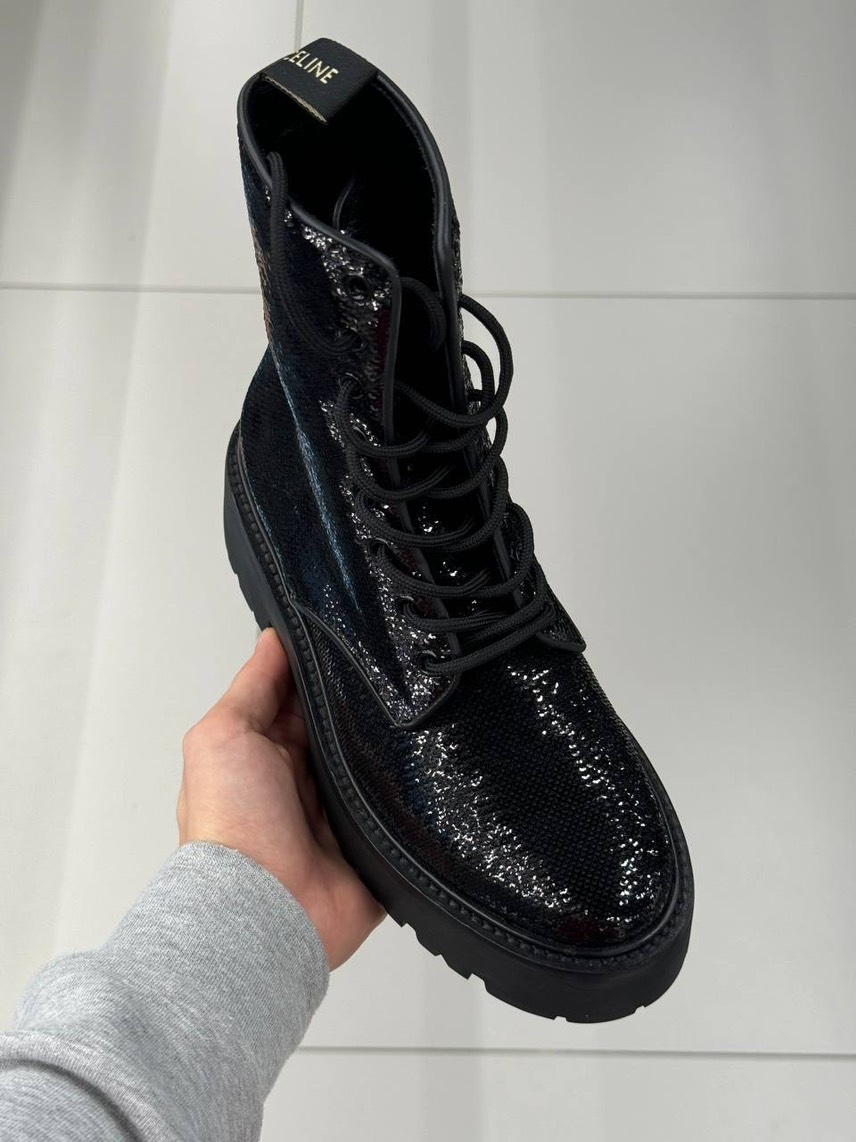 CELINE Boots side view - Women's luxury Shoes