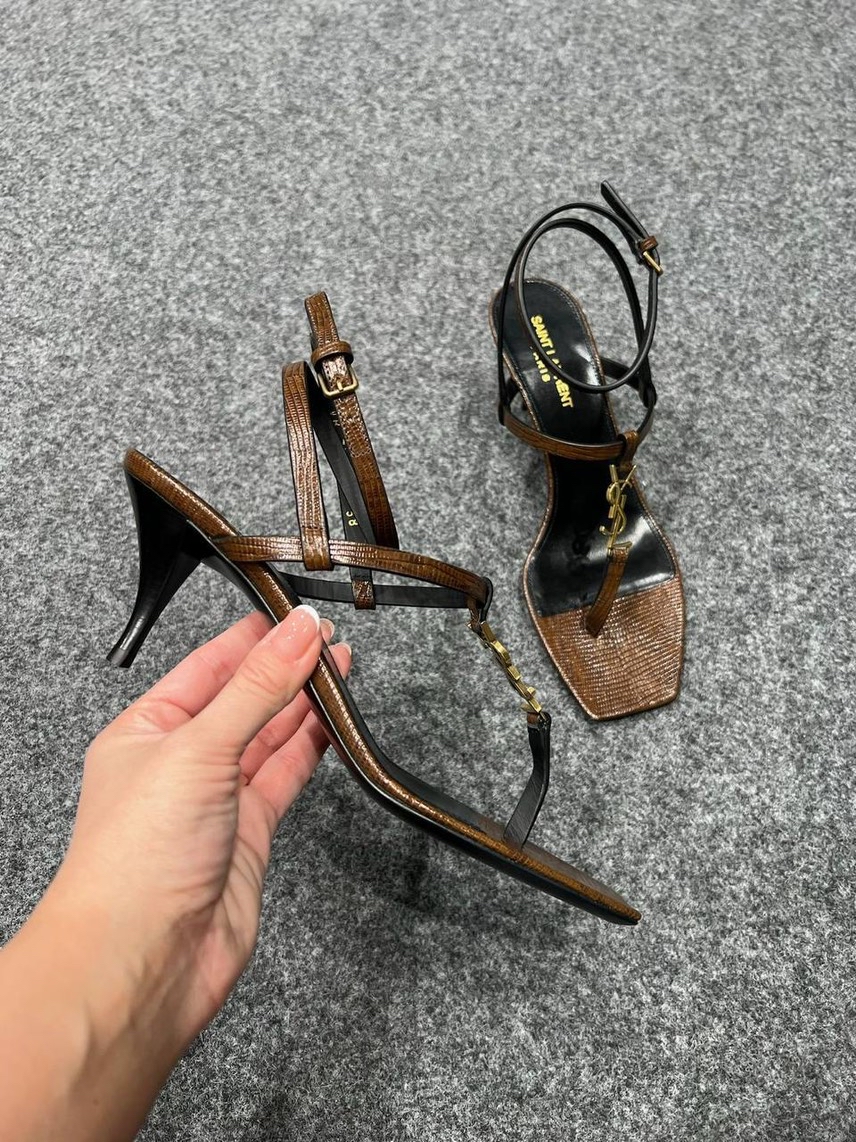 YVES SAINT LAURENT Sandals front view - Women's luxury Shoes