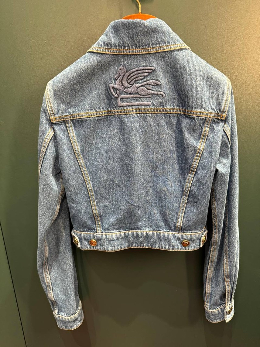 ETRO Denim side view - Women's luxury Clothes