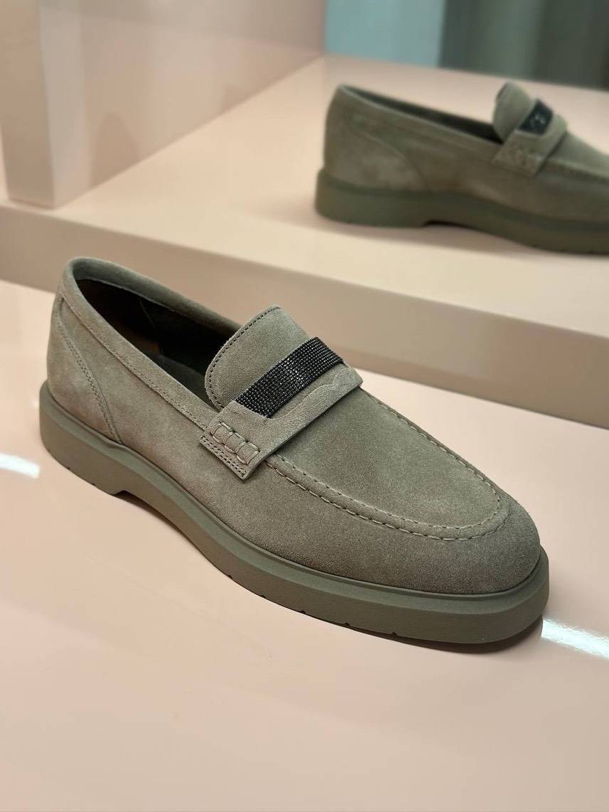 BRUNELLO CUCINELLI Loafers front view - Women's luxury Shoes