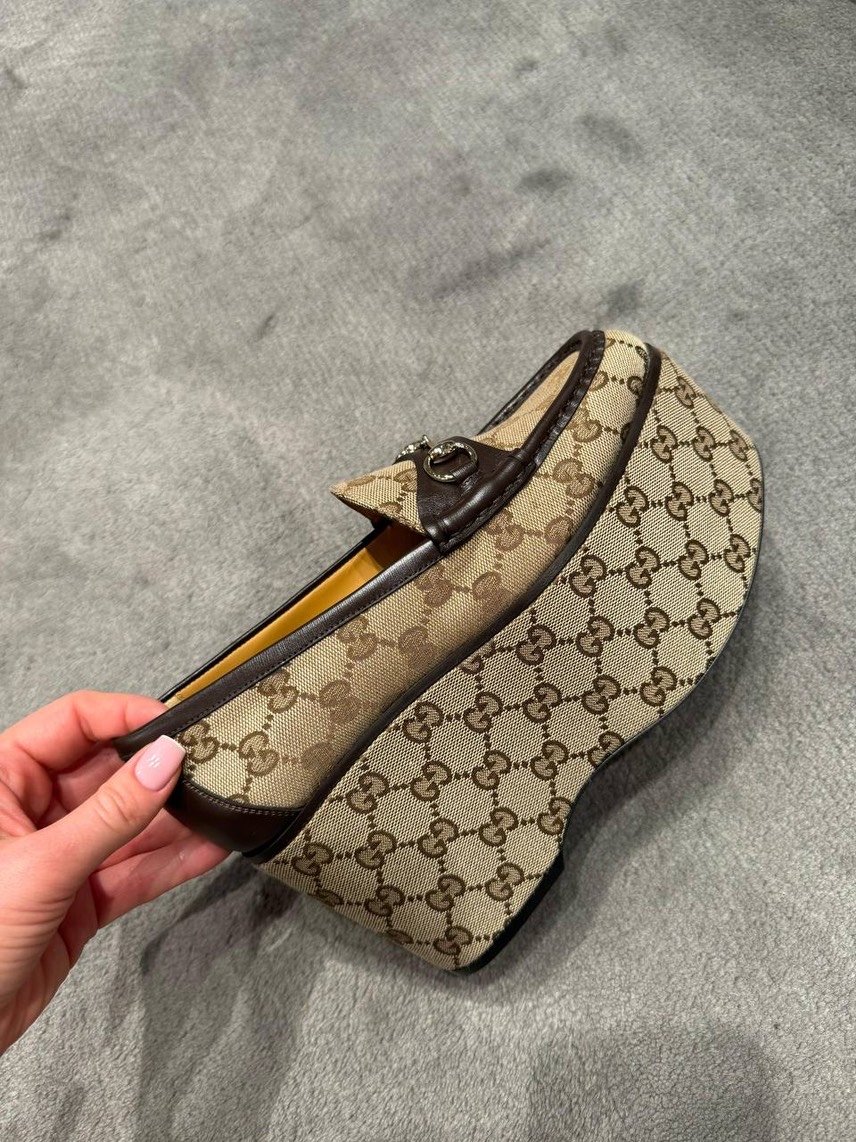 GUCCI Loafers side view - Women's luxury Shoes