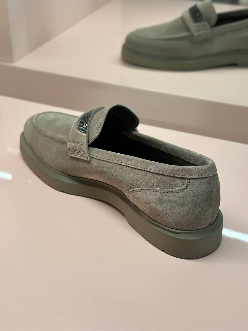 BRUNELLO CUCINELLI Loafers side view - Women's luxury Shoes