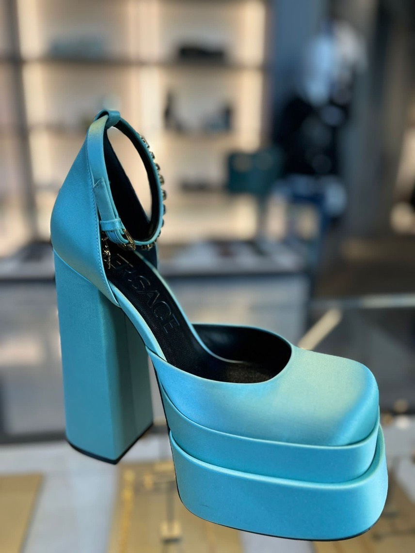 VERSACE Sandals front view - Women's luxury Shoes