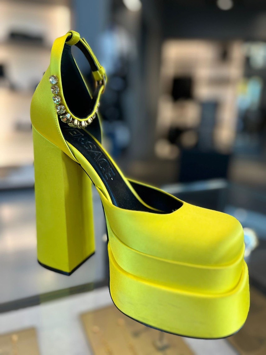 VERSACE Sandals front view - Women's luxury Shoes