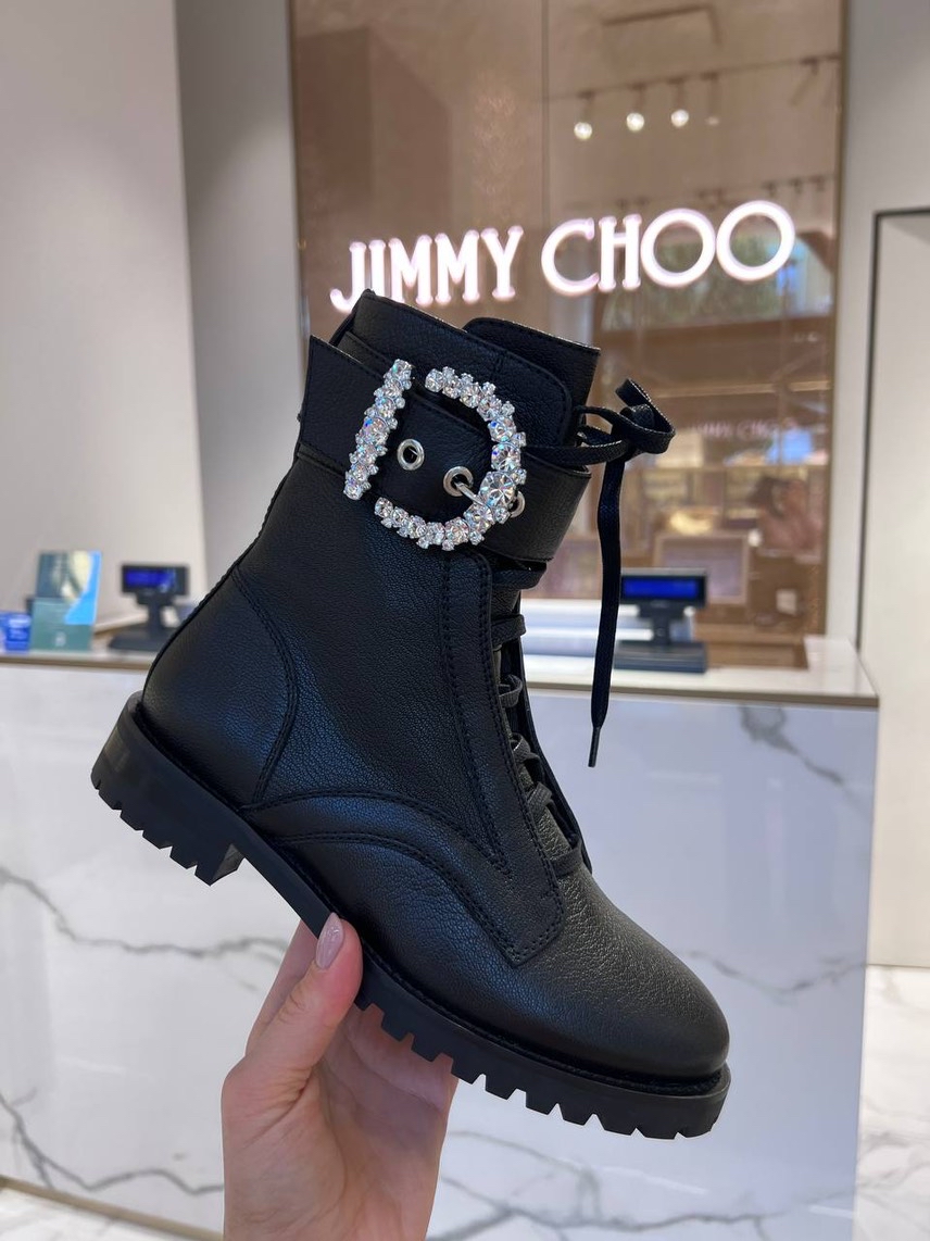 JIMMY CHOO Boots front view - Women's luxury Shoes