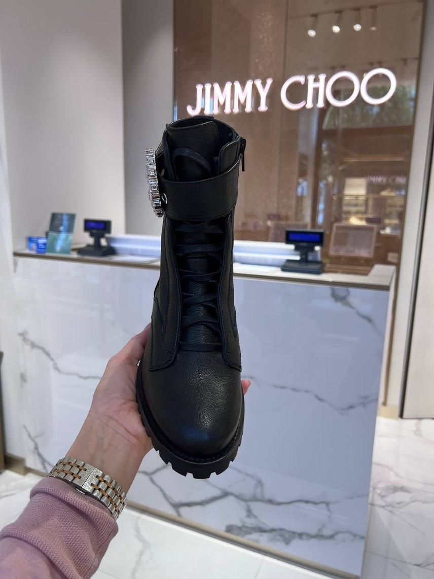 JIMMY CHOO Boots side view - Women's luxury Shoes