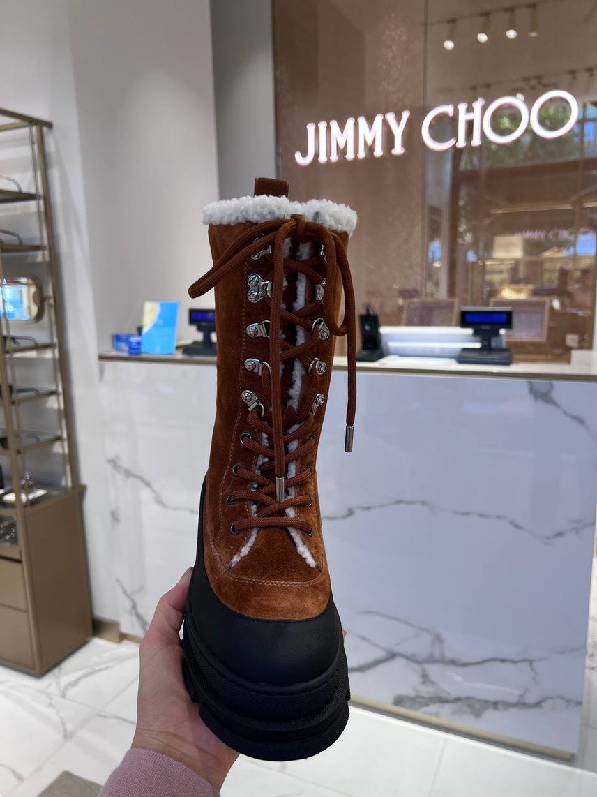 JIMMY CHOO Boots side view - Women's luxury Shoes