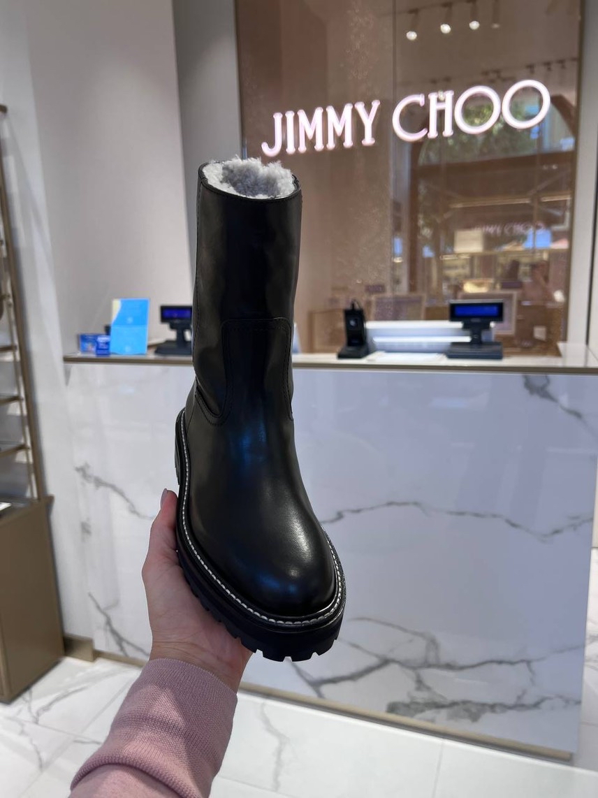 JIMMY CHOO Boots side view - Women's luxury Shoes