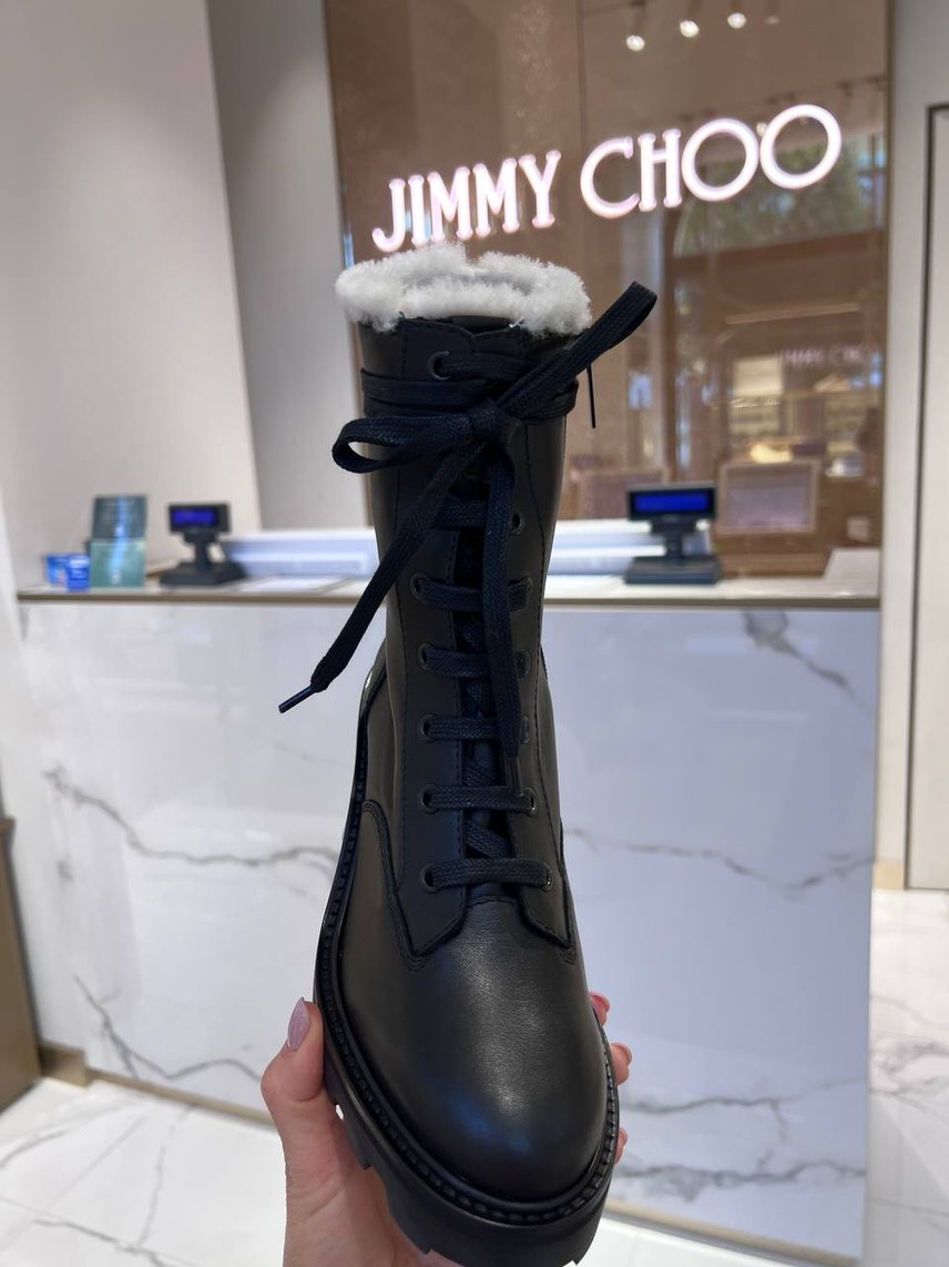 JIMMY CHOO Boots side view - Women's luxury Shoes