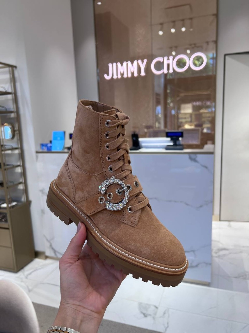 JIMMY CHOO Boots front view - Women's luxury Shoes