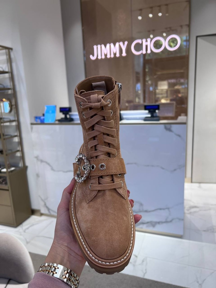 JIMMY CHOO Boots side view - Women's luxury Shoes