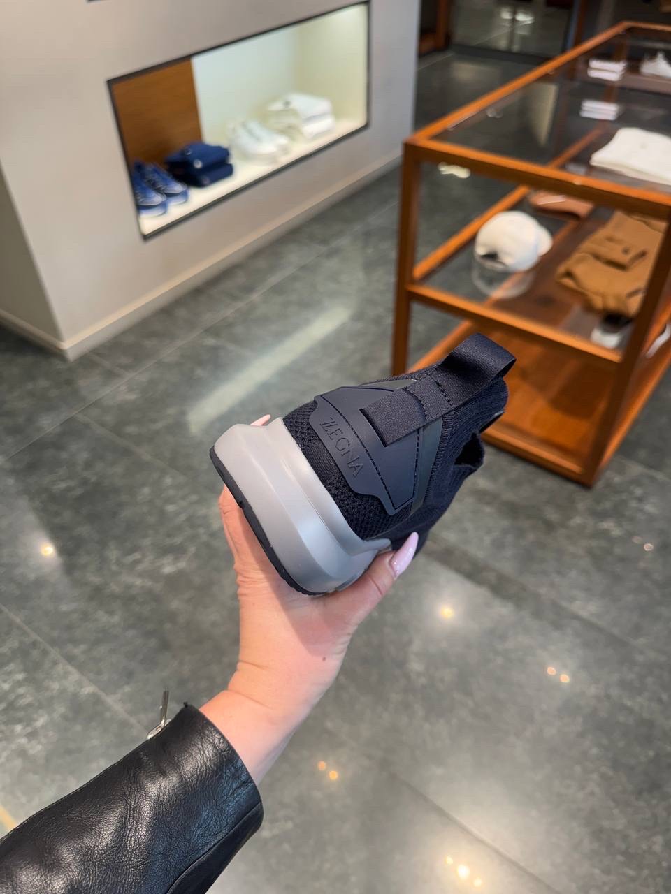 ERMENEGILDO ZEGNA Sneakers side view - Men's luxury Shoes