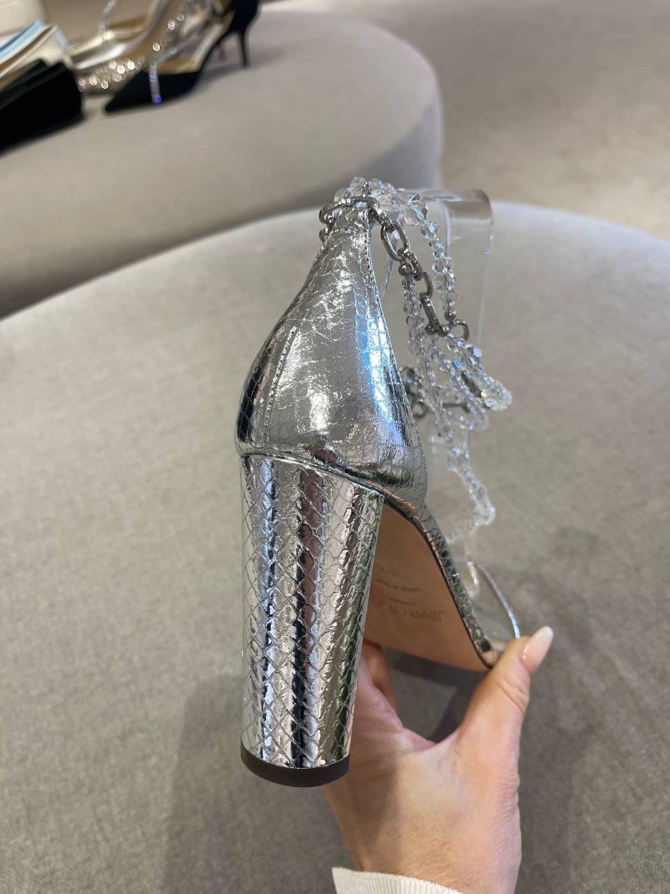JIMMY CHOO Sandals side view - Women's luxury Shoes