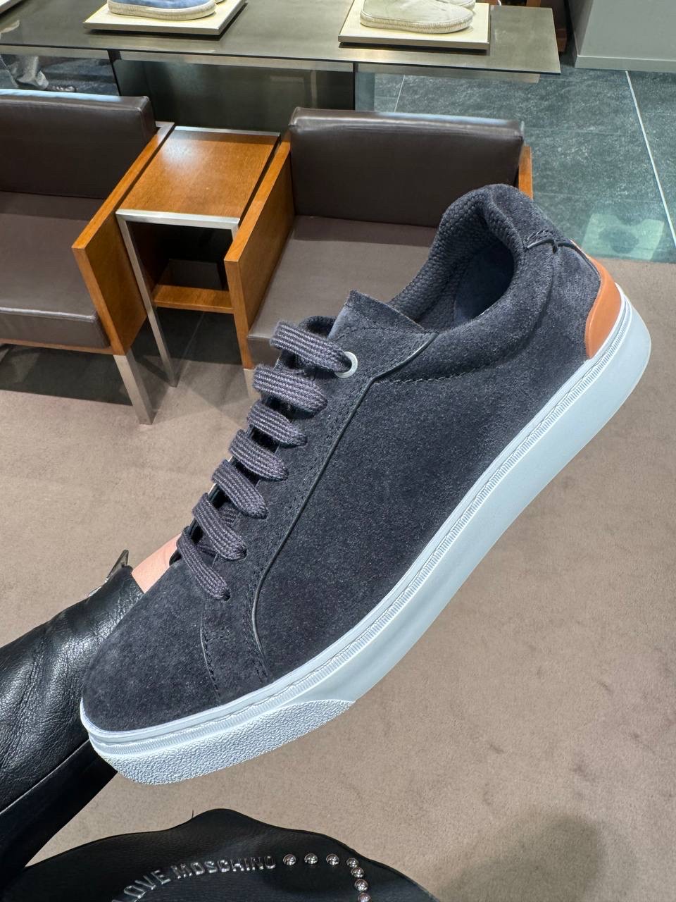 ERMENEGILDO ZEGNA Sneakers front view - Men's luxury Shoes