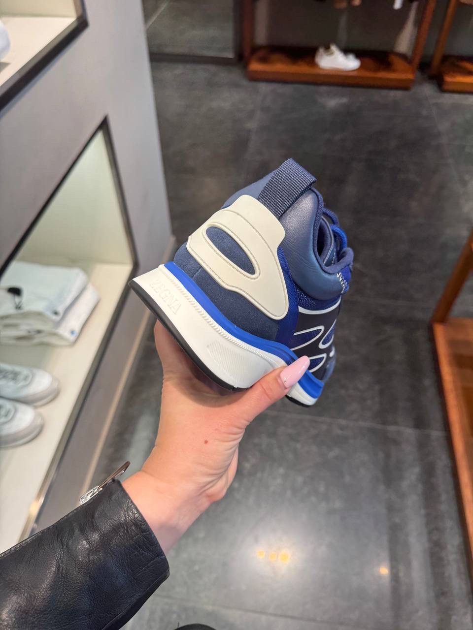 ERMENEGILDO ZEGNA Sneakers side view - Men's luxury Shoes